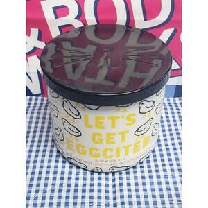 BBW LETS GET EGGCITED Marshmallow Fluff Large 3 Wick Candle Home Fragrance Decor